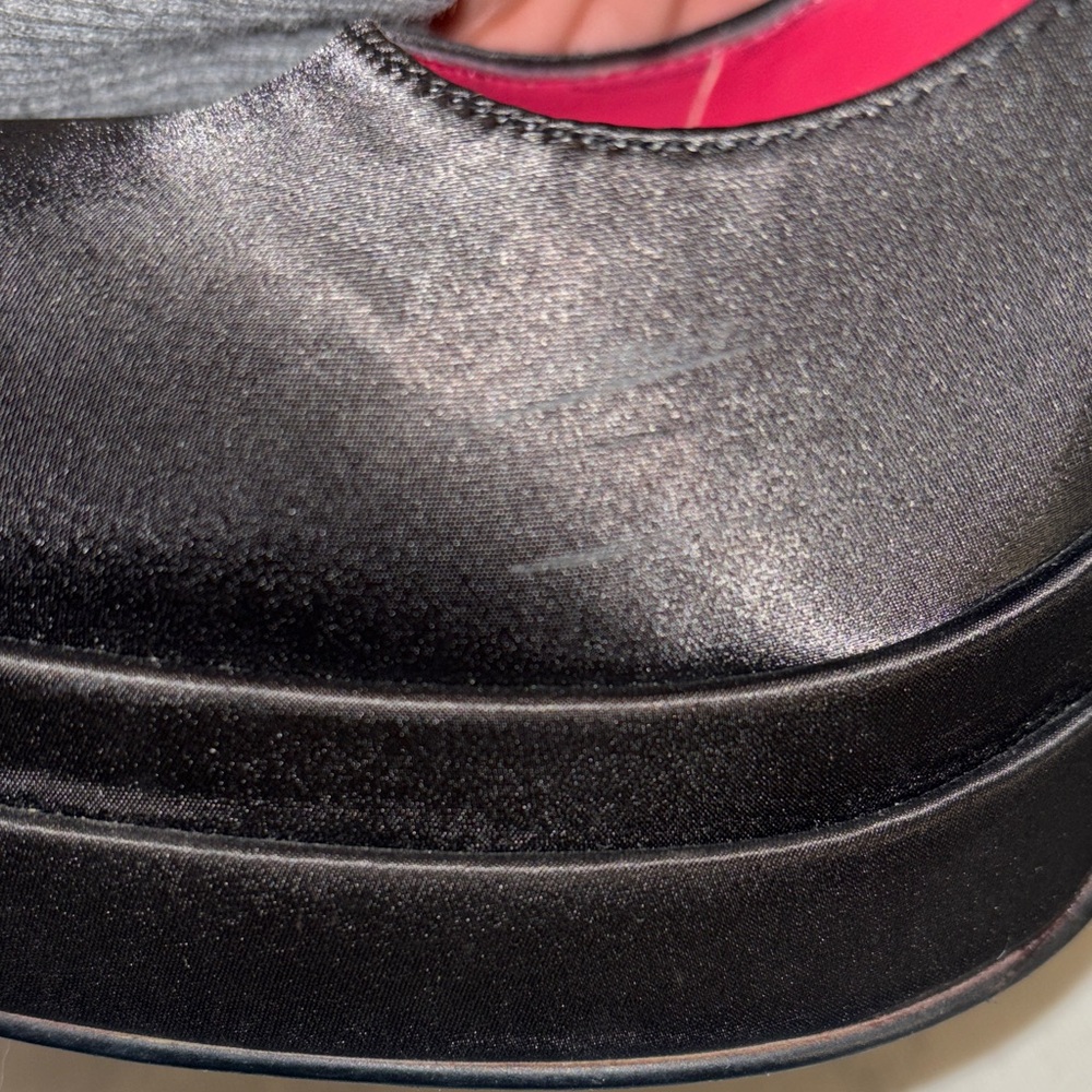 Circus by Sam Edelman Black Heels with Rhinestone Accents - Picture 8 of 9